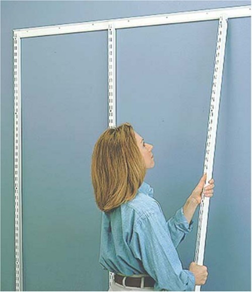 John Sterling Dual-Trak 48-Inch Adjustable Wall Standard