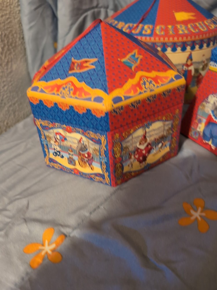 Punch Studio Nesting Boxes Carousel Circus Nesting Boxes By John Grossman