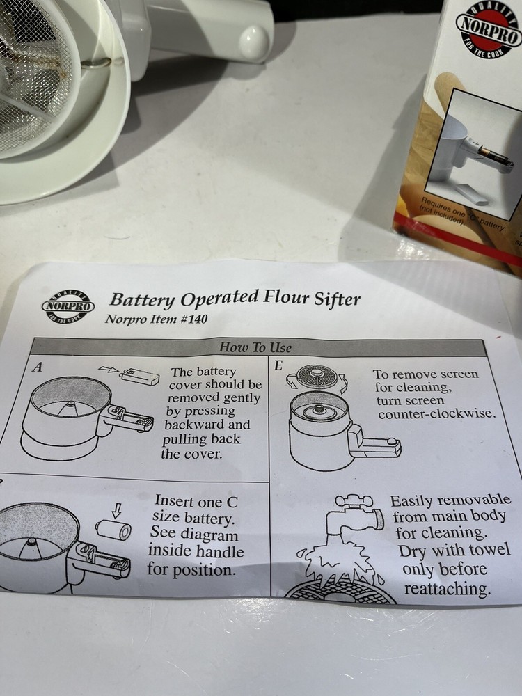 Norpro Battery Operated Sifter