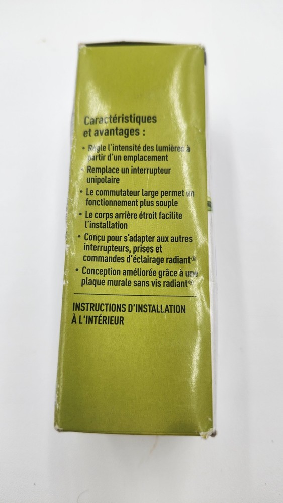 Light Almond Paddle Switch 15amp 1 Pole