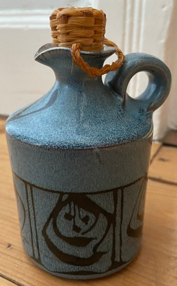 Vintage Antique Pottery Water /Wine Flagon Container