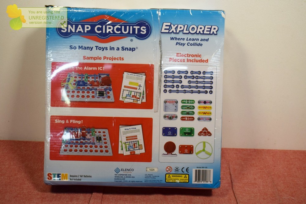 Snap Circuits Skill Builder Explorer Science Kit (Incomplete)