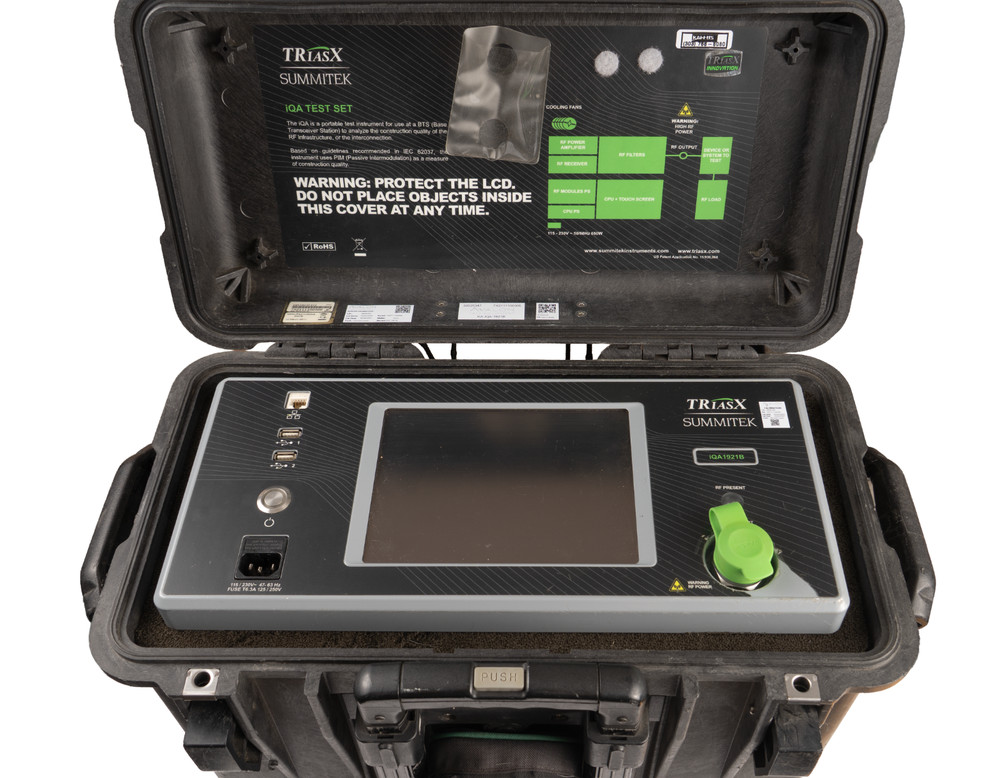 CURRENT CALIBRATION Kaelus IQA-1921B Passive Intermodulation Analyzer Test Set