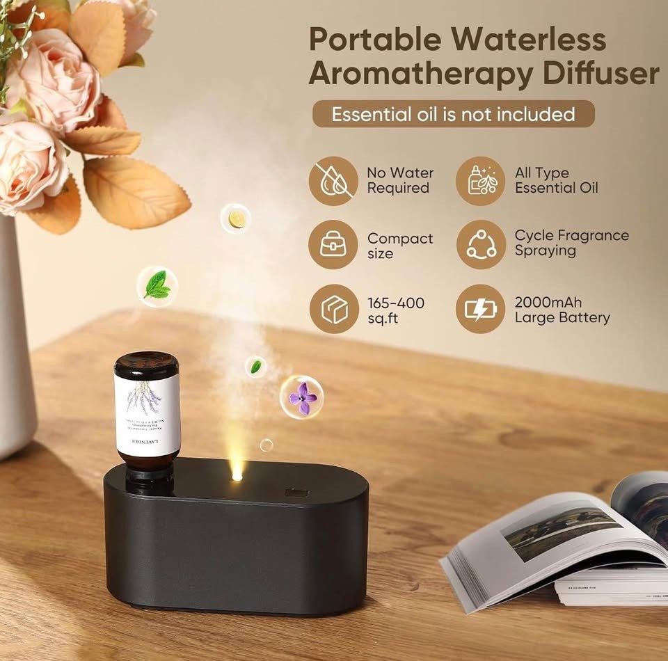 Waterless Essential Oil Diffuser for home