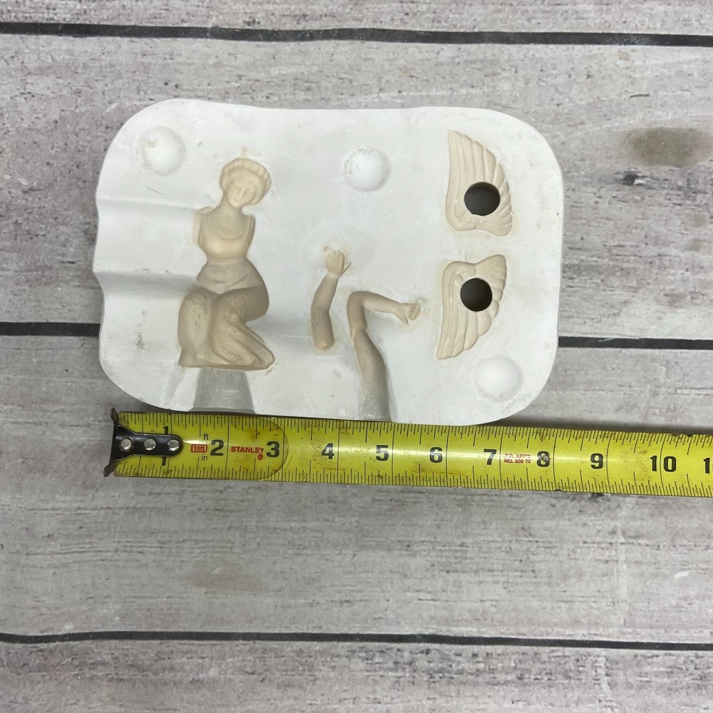 Unbranded Ceramic Casting Mold X3 Angel Figure