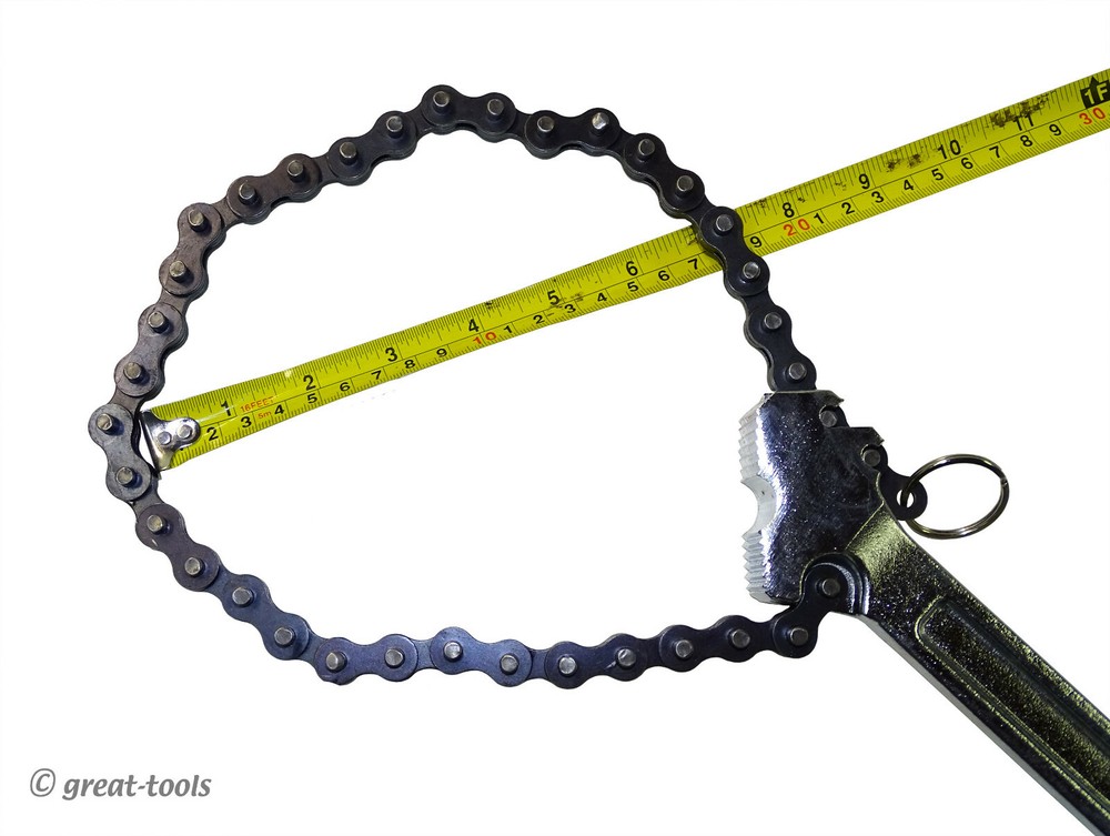24” CHAIN PIPE WRENCH TOOL – large diameter wrench – adjustable hand tools