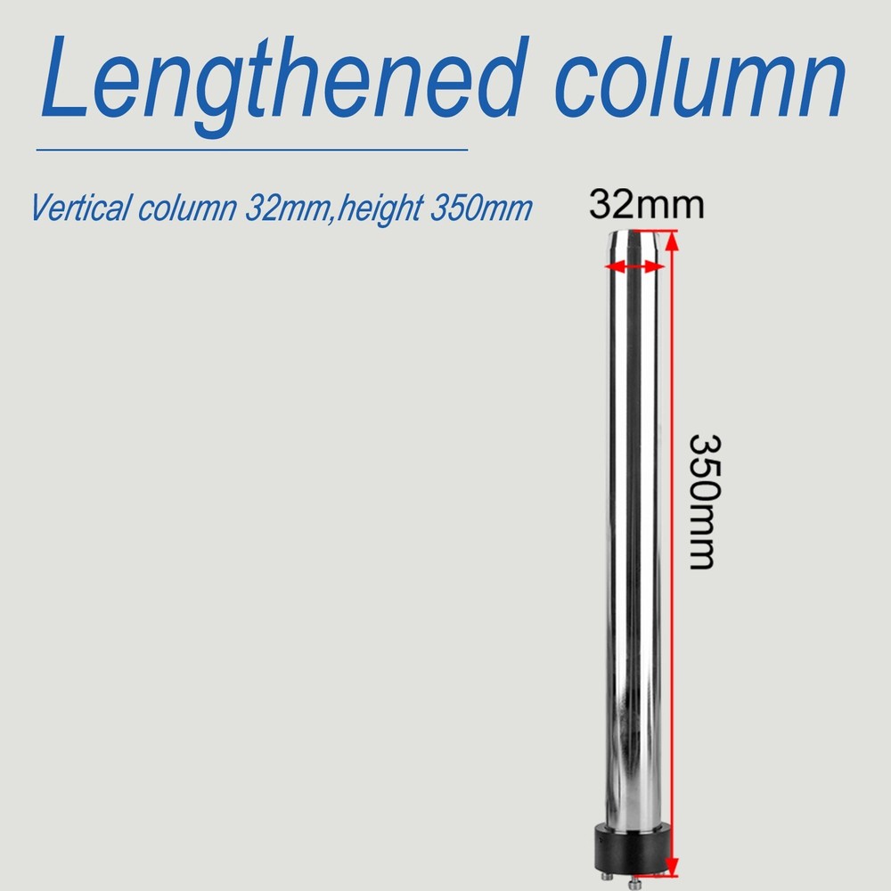 KOPPACE Microscope Bracket Base,Lens Aperture 50mm,Column height 350mm