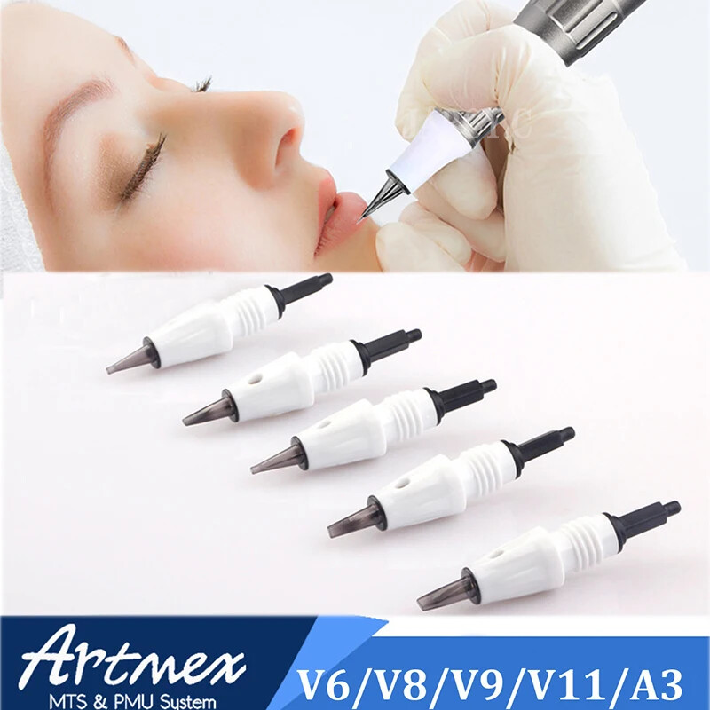 50/100Pcs L1~M42 Replacement Tattoo Tips For Permanent Makeup Machine V6 V8 V9