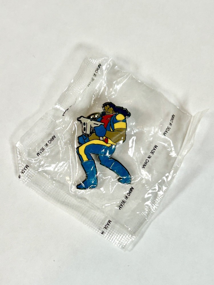 Sealed Vintage 1994 Bishop Cutout Pin #344 Marvel Comics Planet Studios X-Men