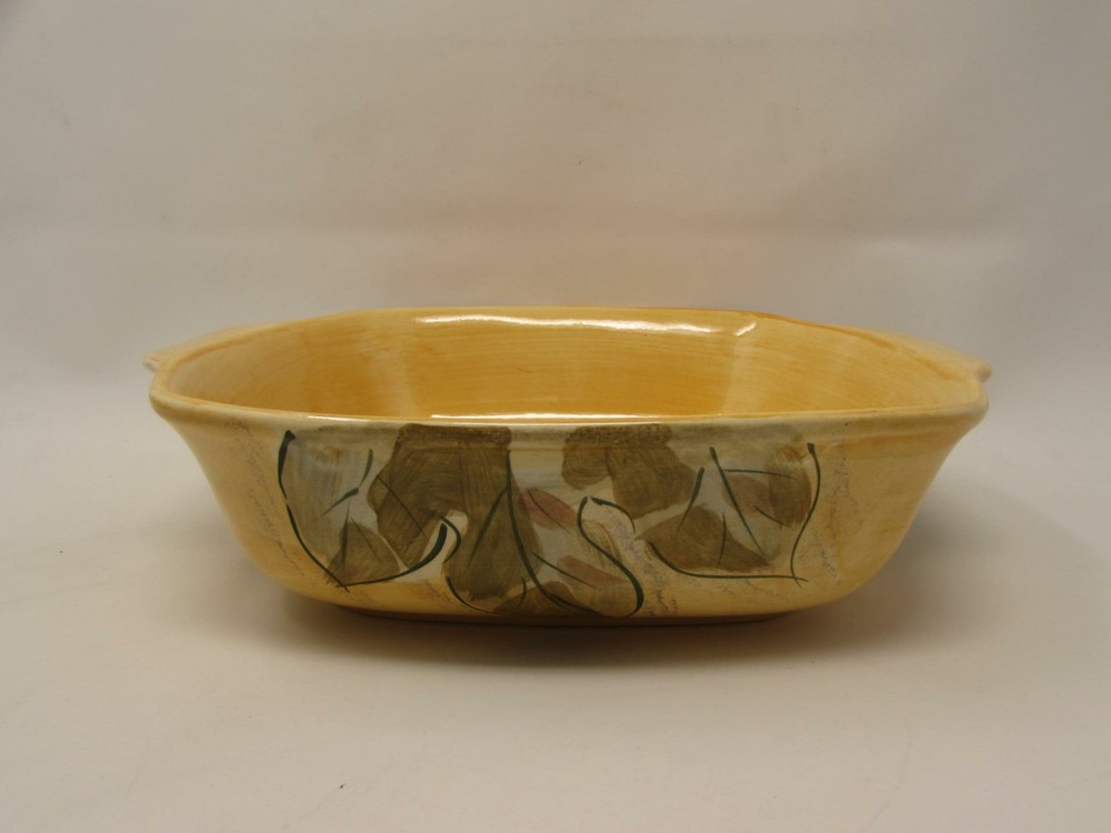 Granada by Home Trends 10" Square Baker Various Fruit On Tan