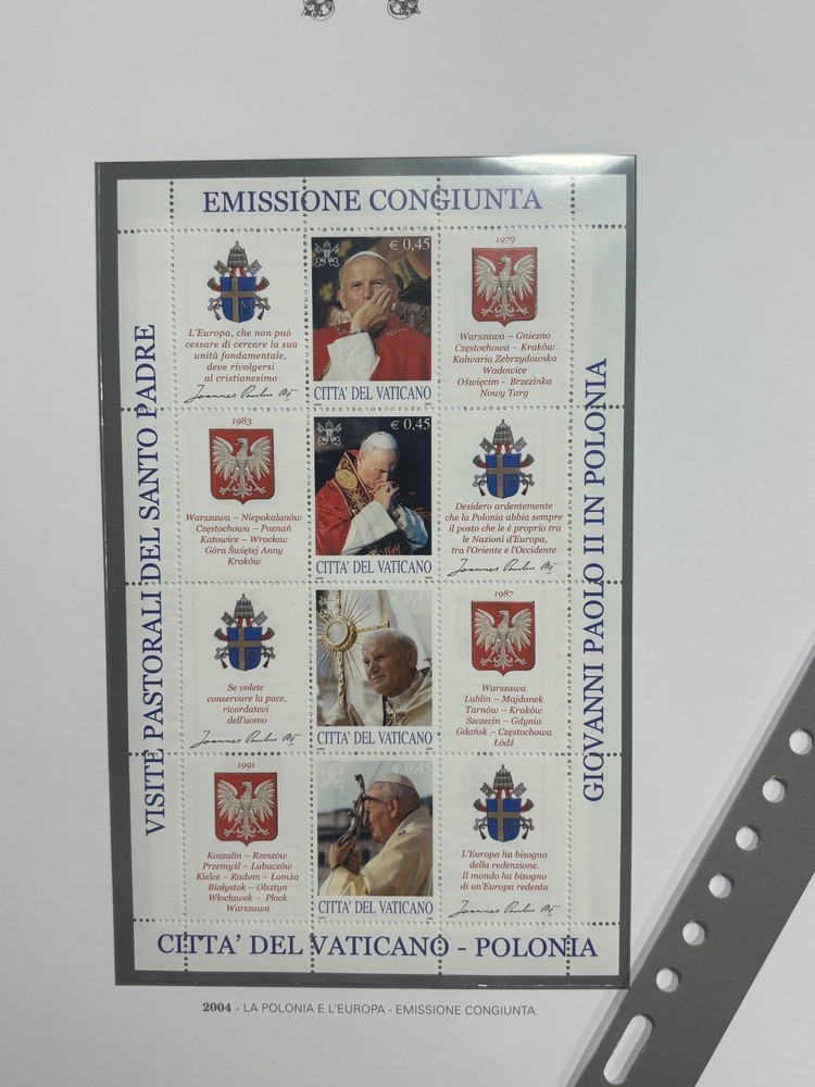 VATICAN 2004 - COMPLETE VINTAGE with sheets, mini sheets and booklets - MNH