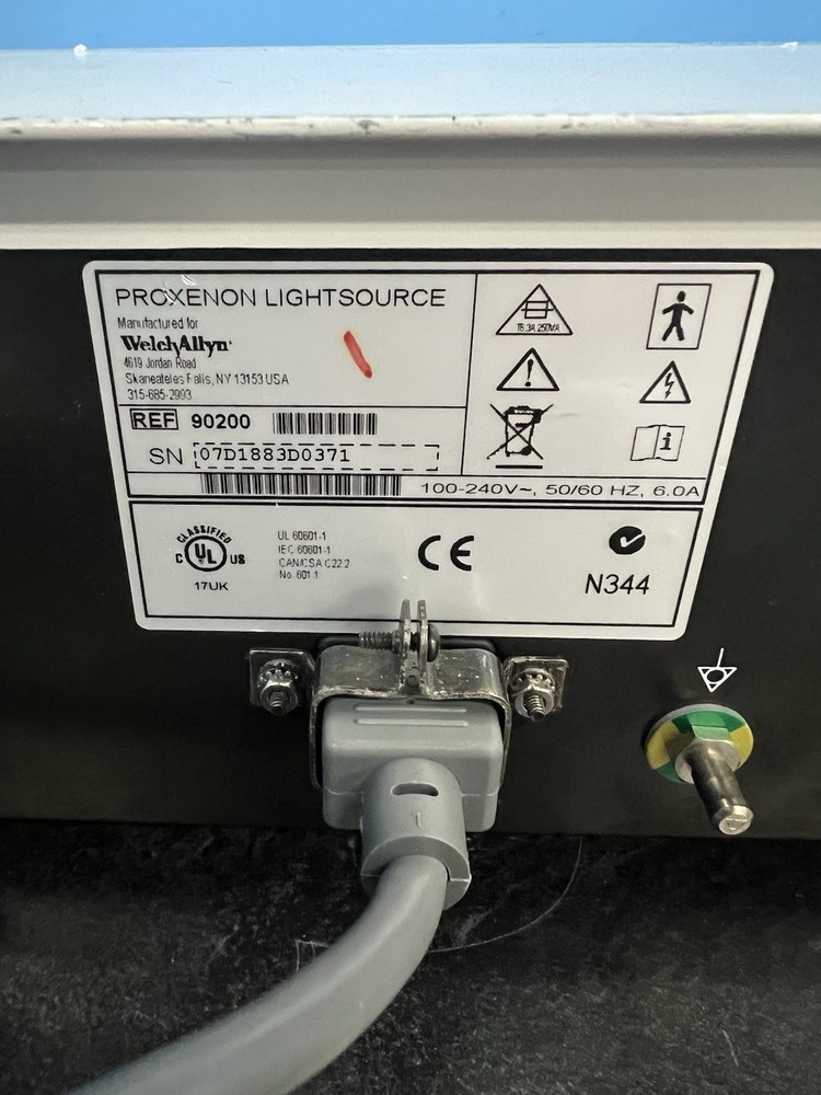 WELCH ALLYN PROXENON 350 LIGHT SOURCE Parts