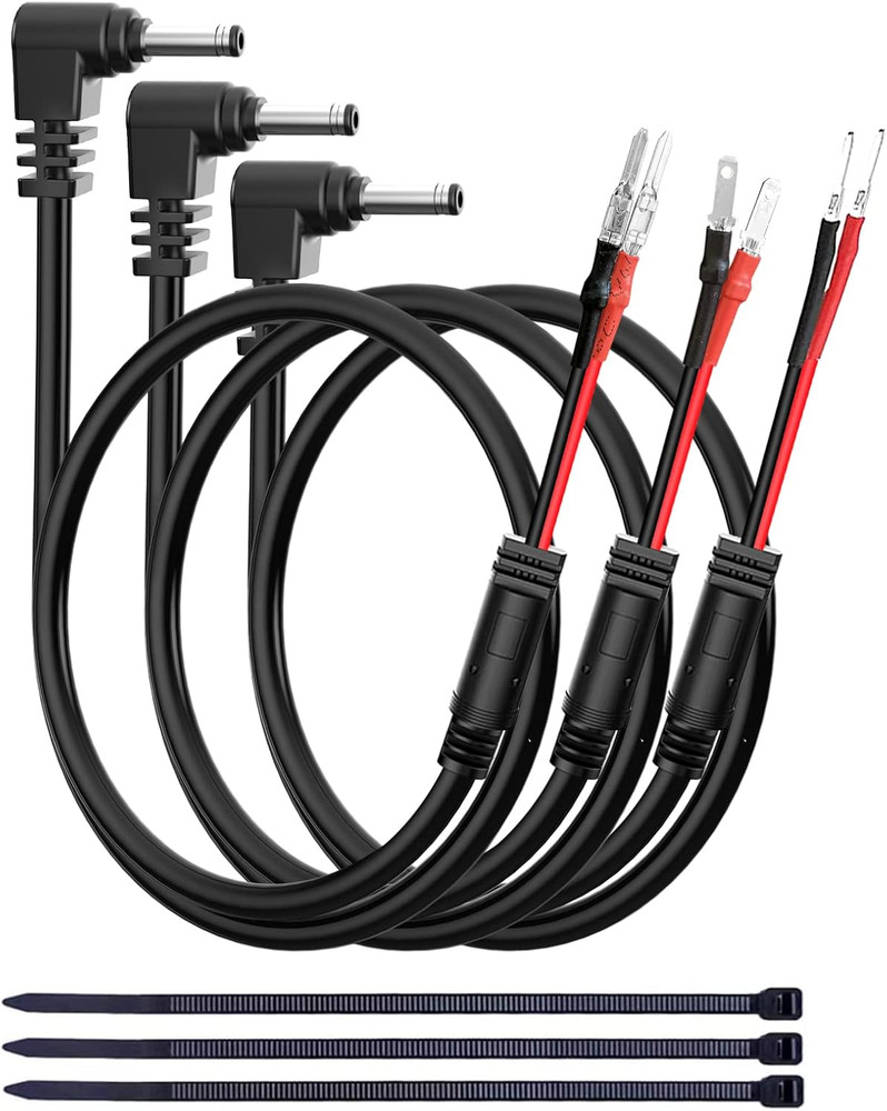 Radar Detector Hardwire Power Cord,Rearview Mirror Plug Cable,with Inline Fuse H