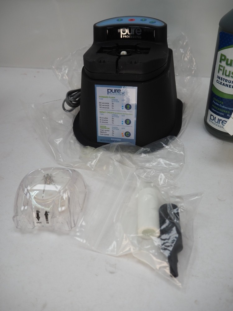 PURE PROCESSING FlexiPump Independent Flushing System Instrument Cleaning NEW