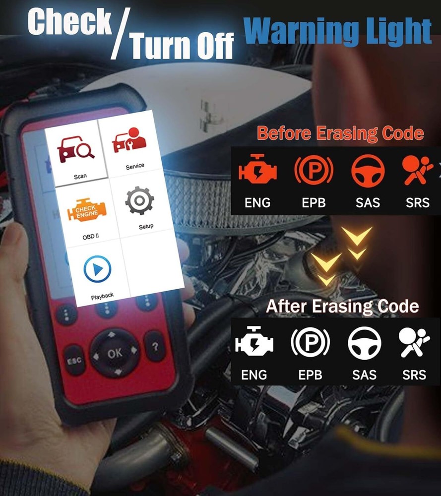 2025 Autel MaxiDiag MD808 Pro Automatic Diagnostic Scanner Tool OBD2 Code Reader