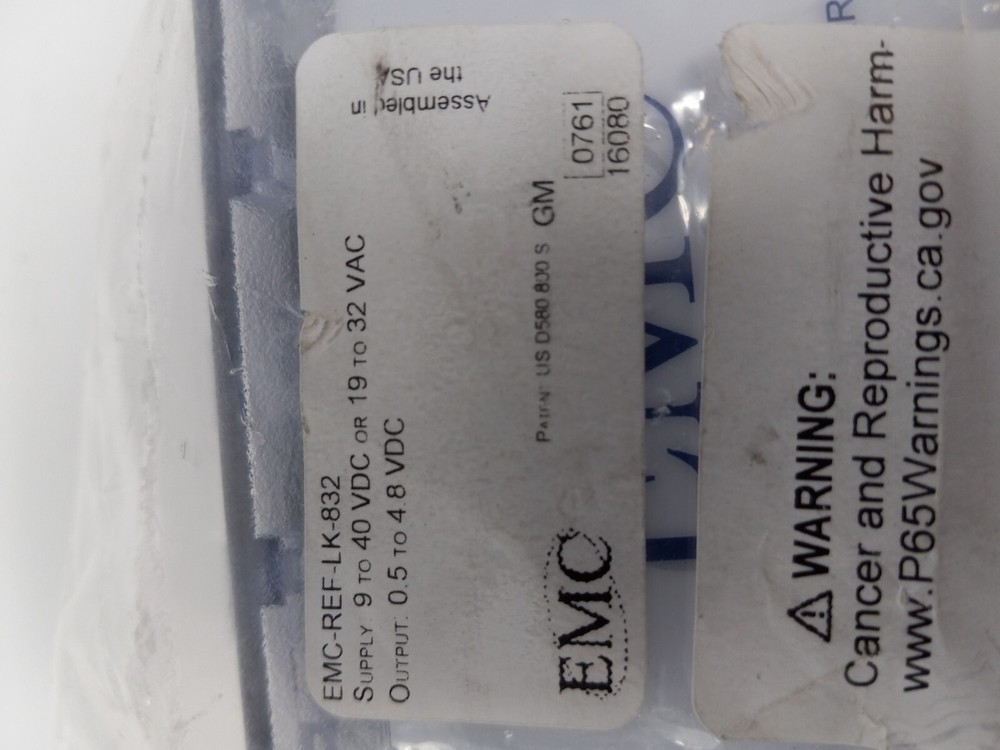 EMC-REF-LK-832 REFRIGERANT LEAK DETECTOR SEE DESCRIPTION