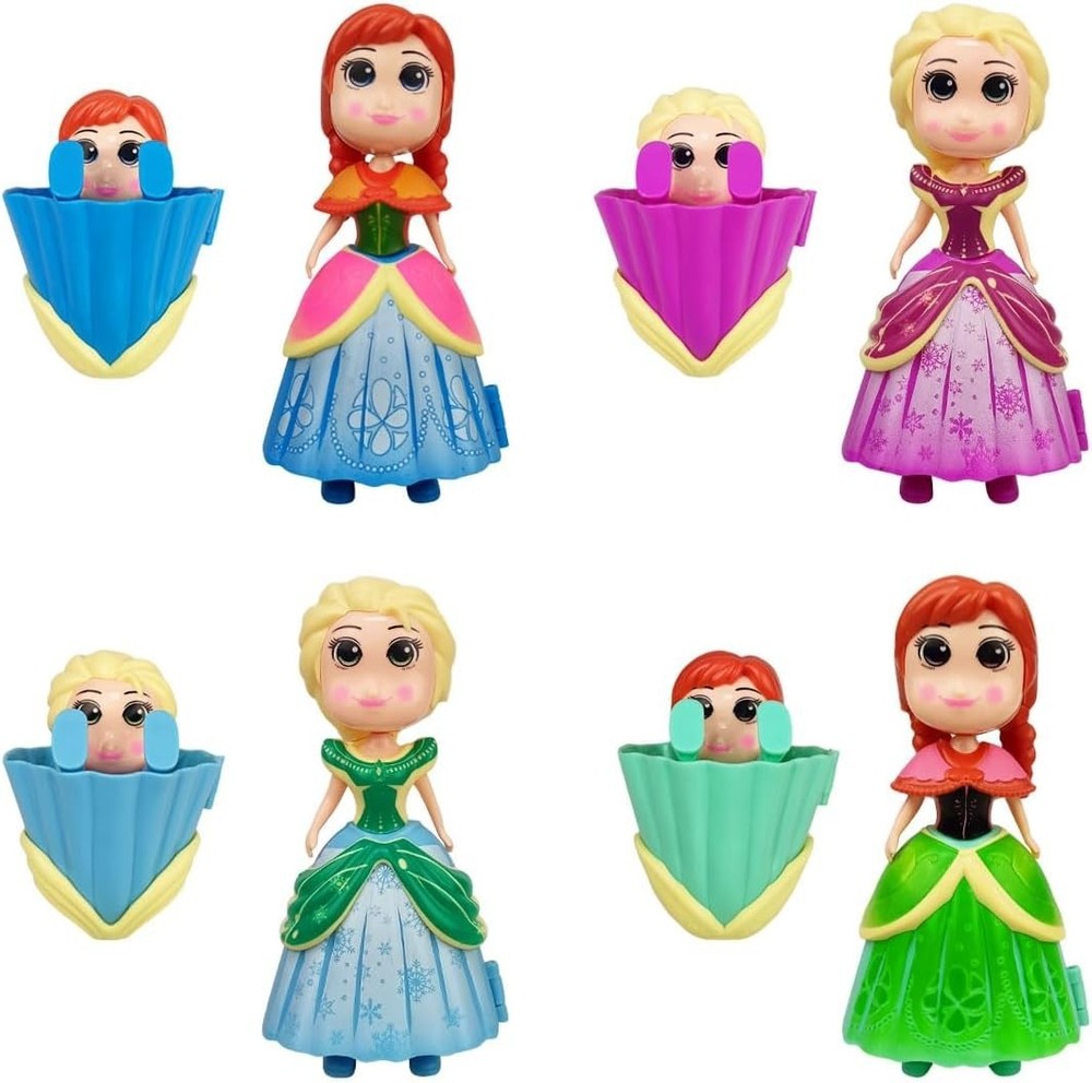 Transforming Princess Easter Eggs - 8 Pack for Creative Playtime Adventures