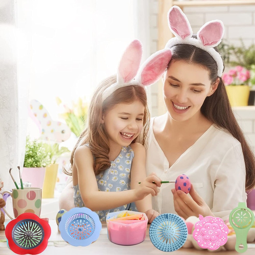 7Pcs Split Cup Flower Pour Silicone Paint Acrylic Pouring Strainers...