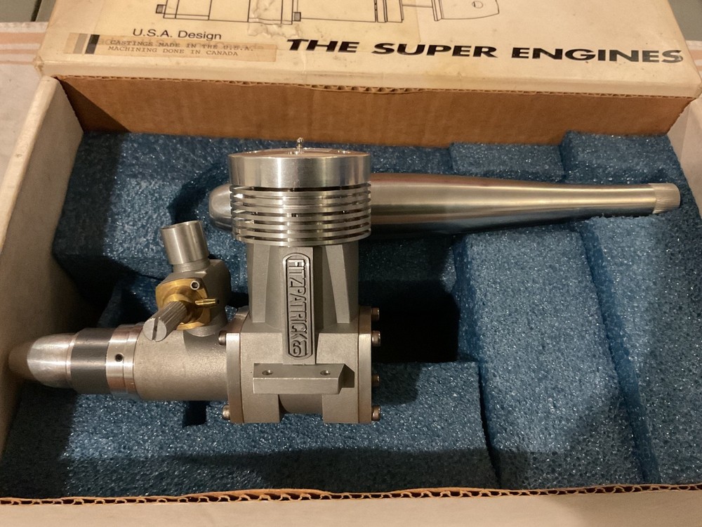 RARE FitzPatrick 61 ABC RC Airplane Engine NIB