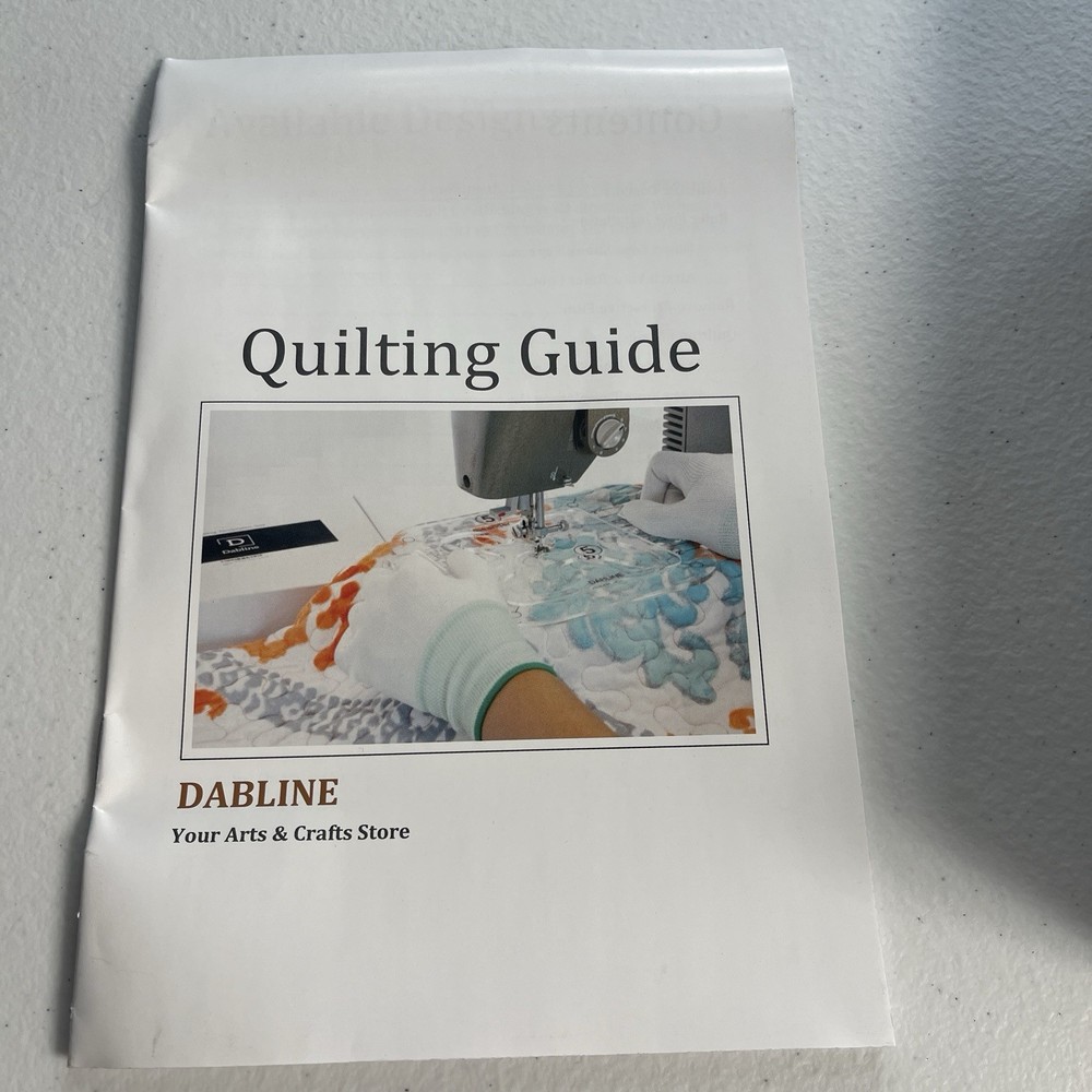 Dabline Quilting Template Set with Quilting Guide & Multiple Acrylic Templates