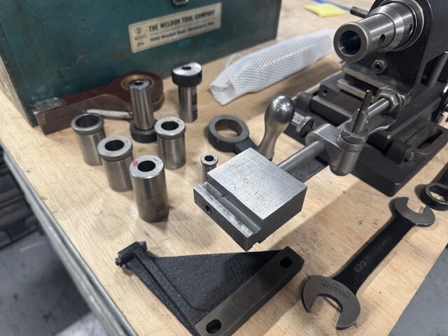Weldon Tool End Mill Sharpener with Sub-base