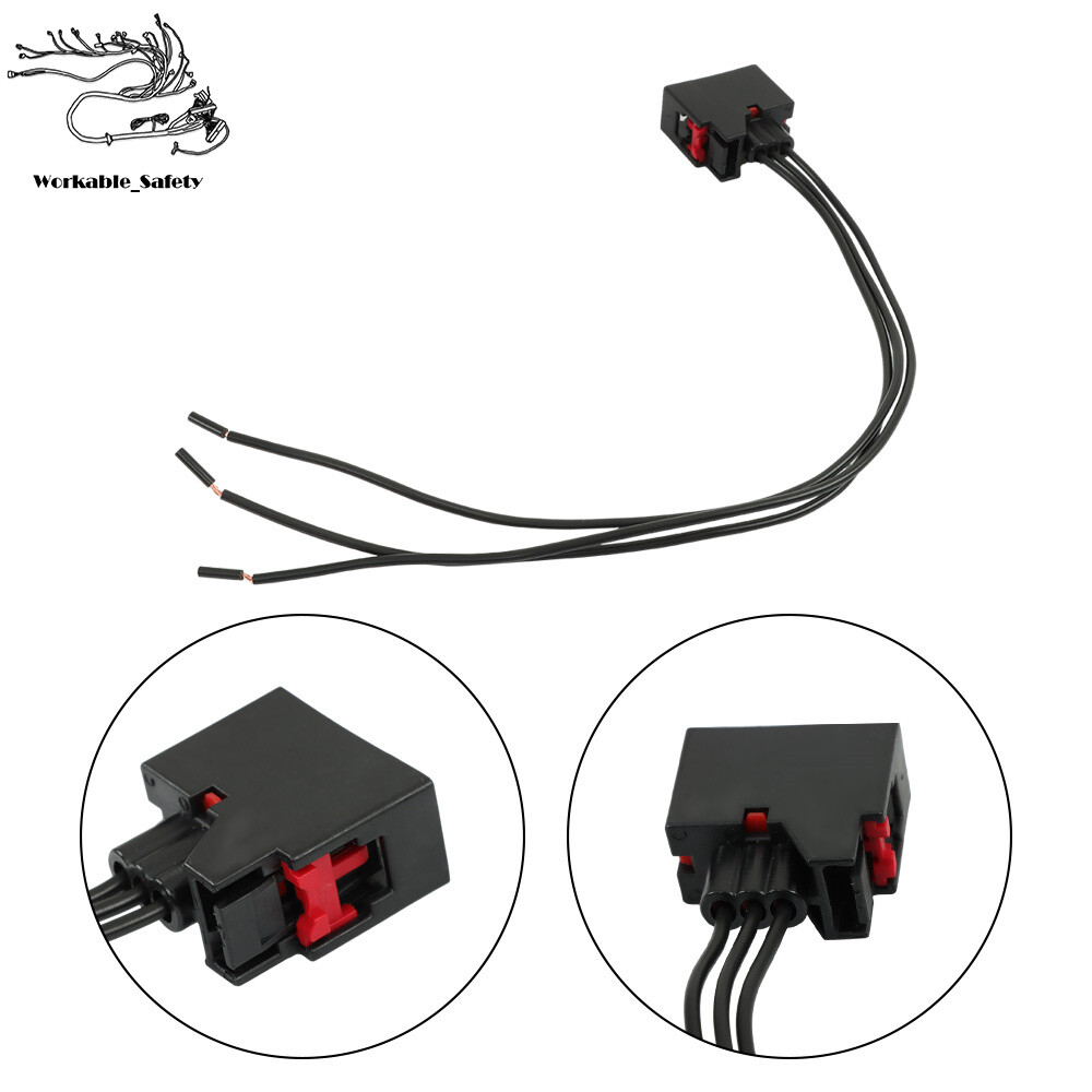 Front Turn Signal Light Connector Plug Harness For 2008-2017 Jeep Wrangler JK