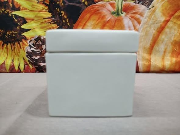 Threshold studio McGee square box stoneware ceramic storage sturdy x 4