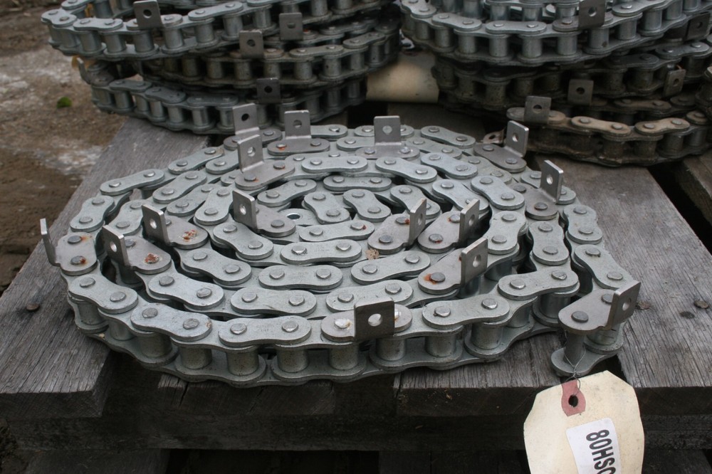 Roller Chain 10ft Long, 120 Links Steel