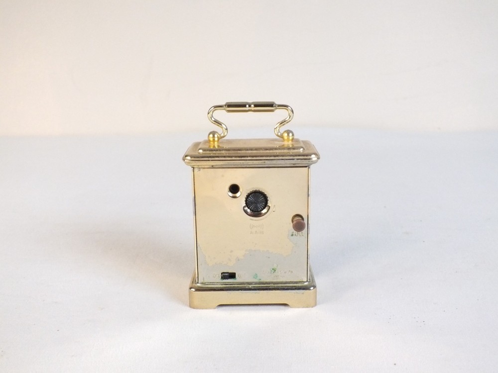 Vintage Rhythm Quartz Small Carriage Clock