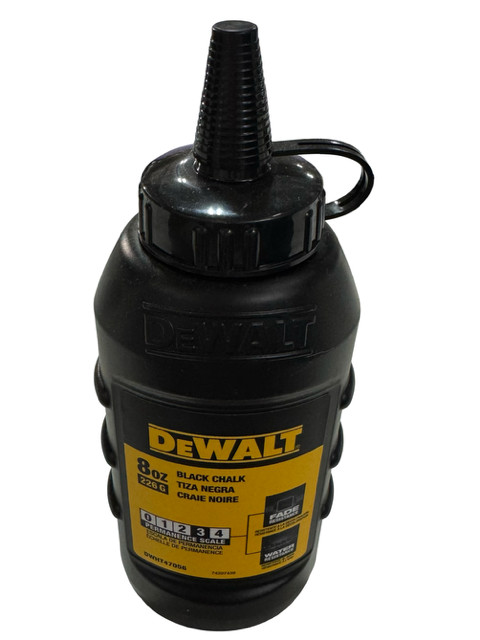 DEWALT 8 oz Black Chalk DWHT47056