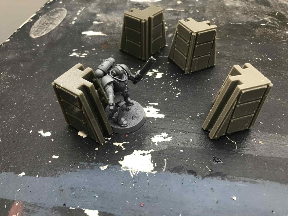 Sci-fi scenery good for warhammer 40k