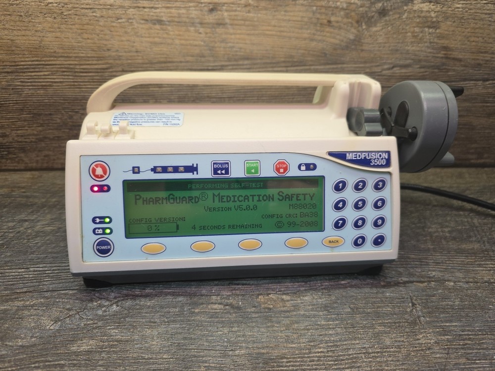 Medfusion 3500 Software Version 5.0.0 Unit Power Tested Only