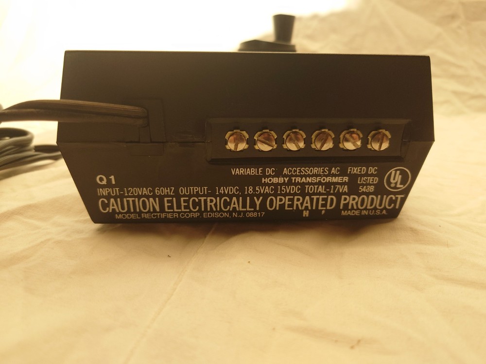 MRC Tech II Railmaster 2400 Throttle Controller Power Supply With Box And Manual