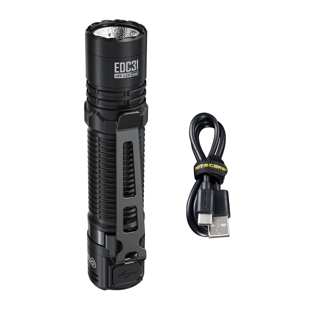Nitecore EDC31 3500 Lumen USB-C Rechargeable EDC Flashlight