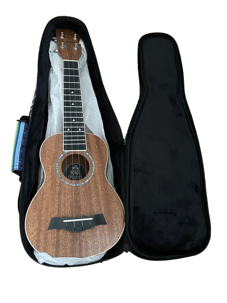 Bondi Ukulele Starter Kit With Soft Case Arcadia Mahogany Gift Idea Learner