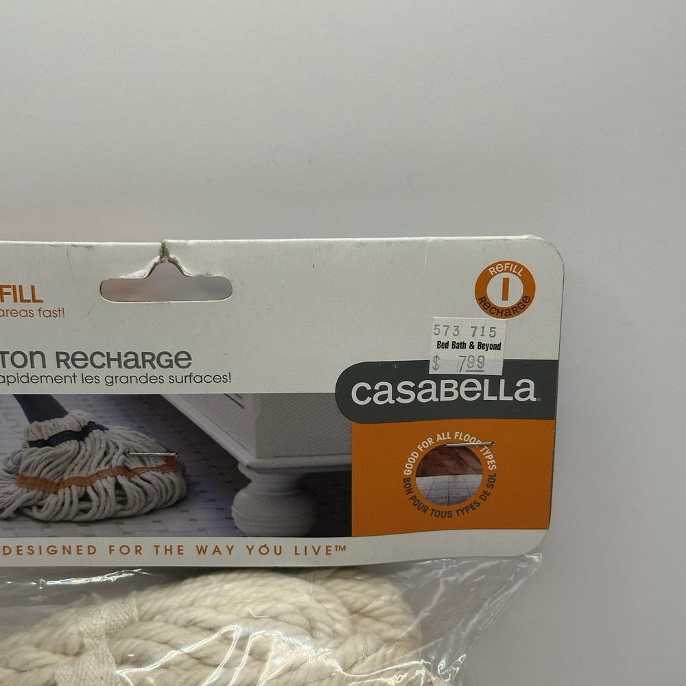 Casabella Cotton Wring Mop Refill Bed Bath And Beyond