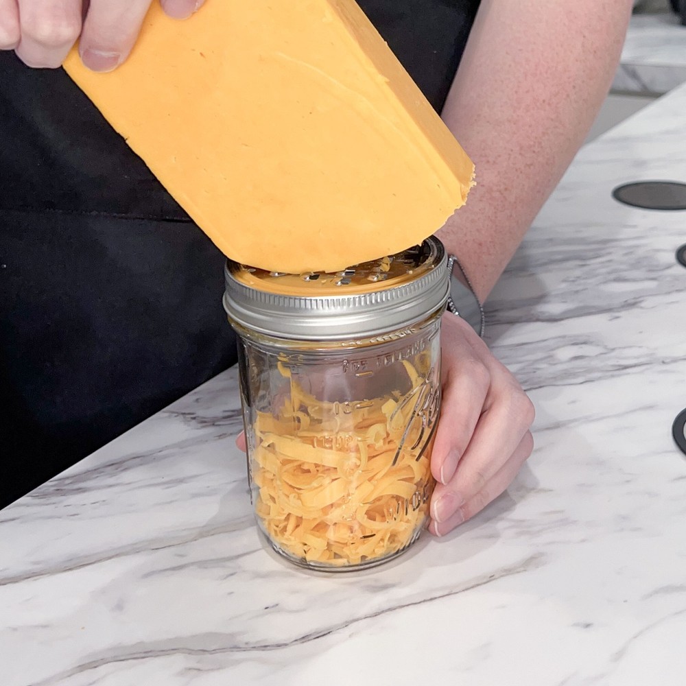 Microplane Ultimate Mason Jar Zester & Grater Lid Set, 6 Pieces