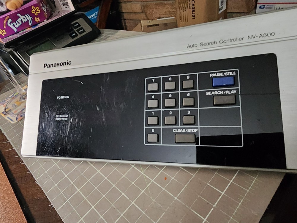 📲Panasonic NV-A800 Auto Search Controller⚡COMPLETE -Used -VINTAGE⭐Rare & HTF