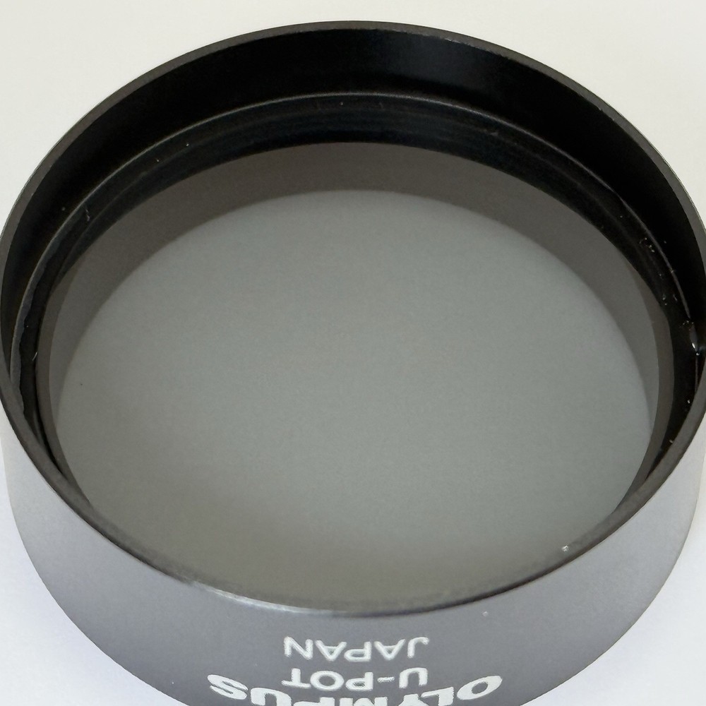 [ALMOST UNUSED] Olympus U-POT Polarizing Microscope Filter From Japan