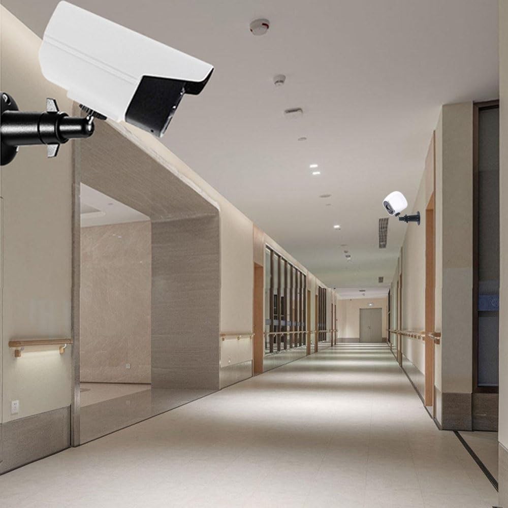 2Pack Security Wall Mount Bracket for Ring Stick Up Cam & White