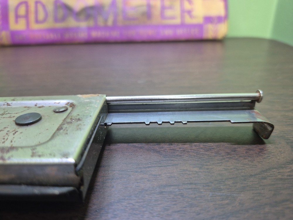 Vintage Addometer Read