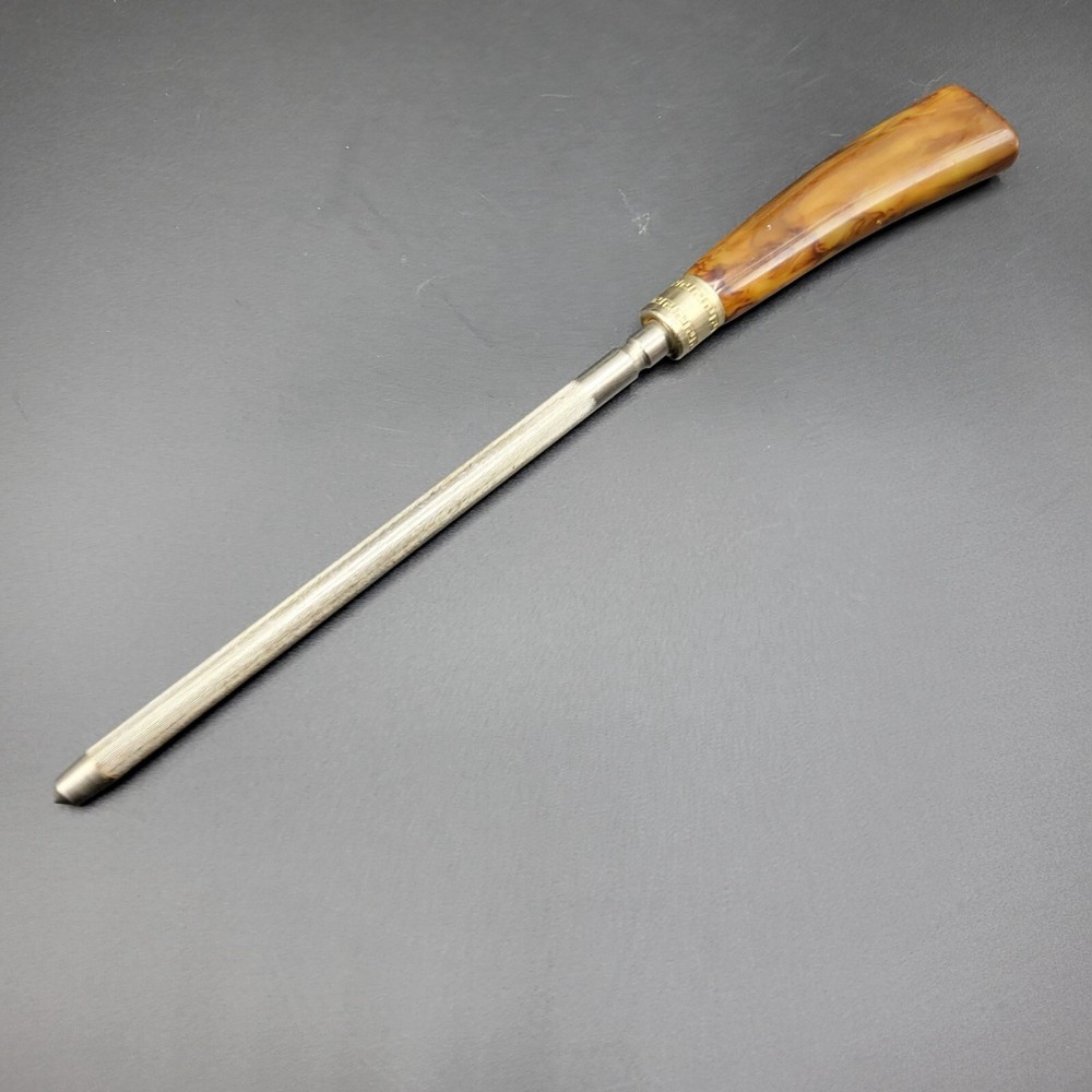Vintage MCM Bakelite Handle Knife Sharpener Sharpening Kitchen Hand Tool