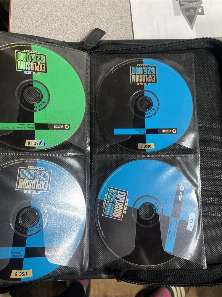 Art Explosion 1995-98 With CDs In Case