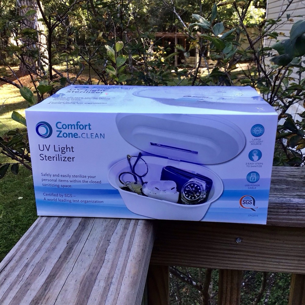 COMFORT ZONE CLEAN UV LIGHT STERILIZER