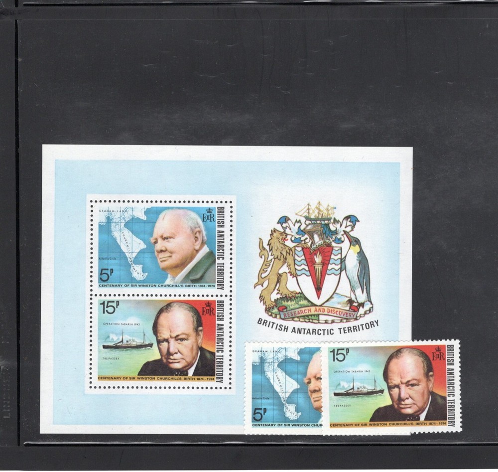 BRITISH ANTARCTIC MINT STAMP COLLECTION COMPLETE SETS