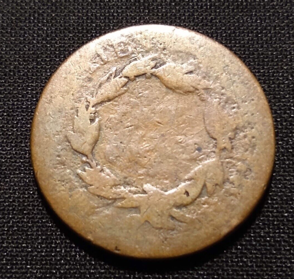 1819 large cent small date n10 r4 matron head type coin
