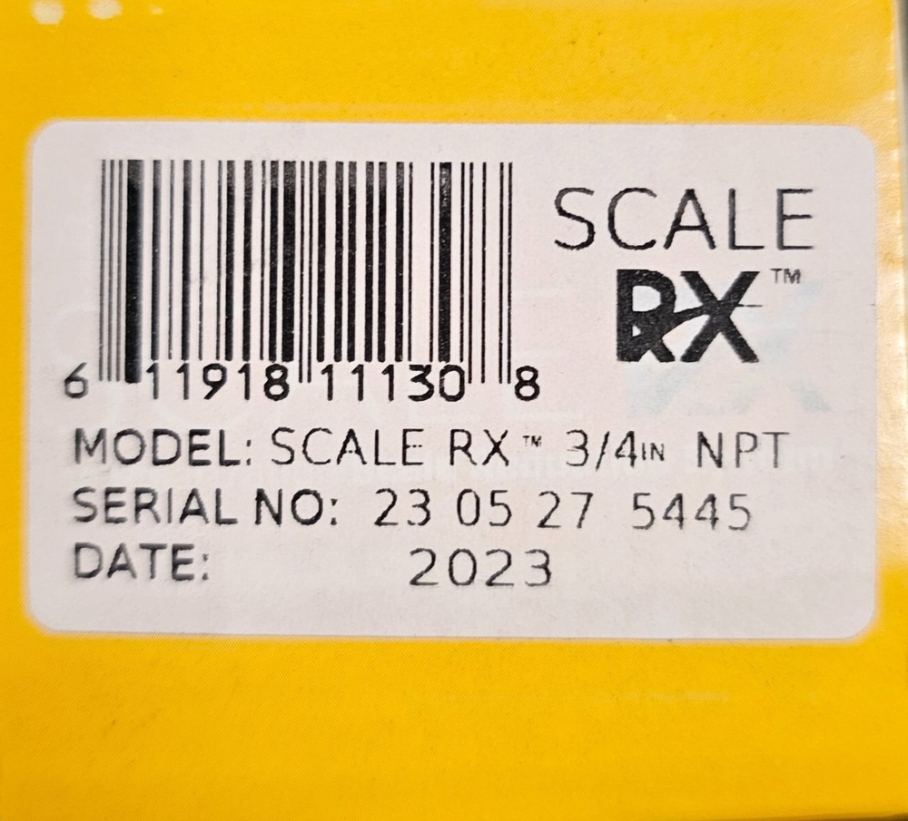 American Valve 12789 3/4" ScaleRX Ion Polarization Scale Reduction System