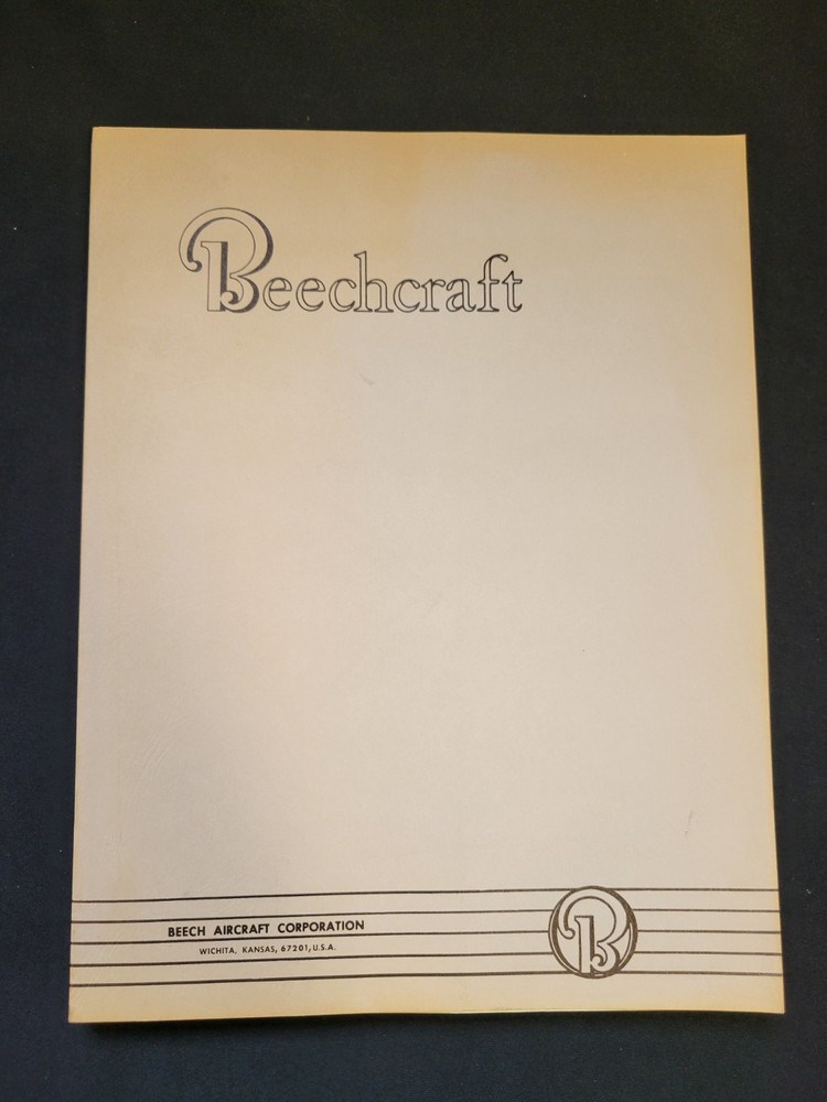 Pratt Whitney PT6 Engine Descriptive Notes Service School Notes 1963 Beechcraft
