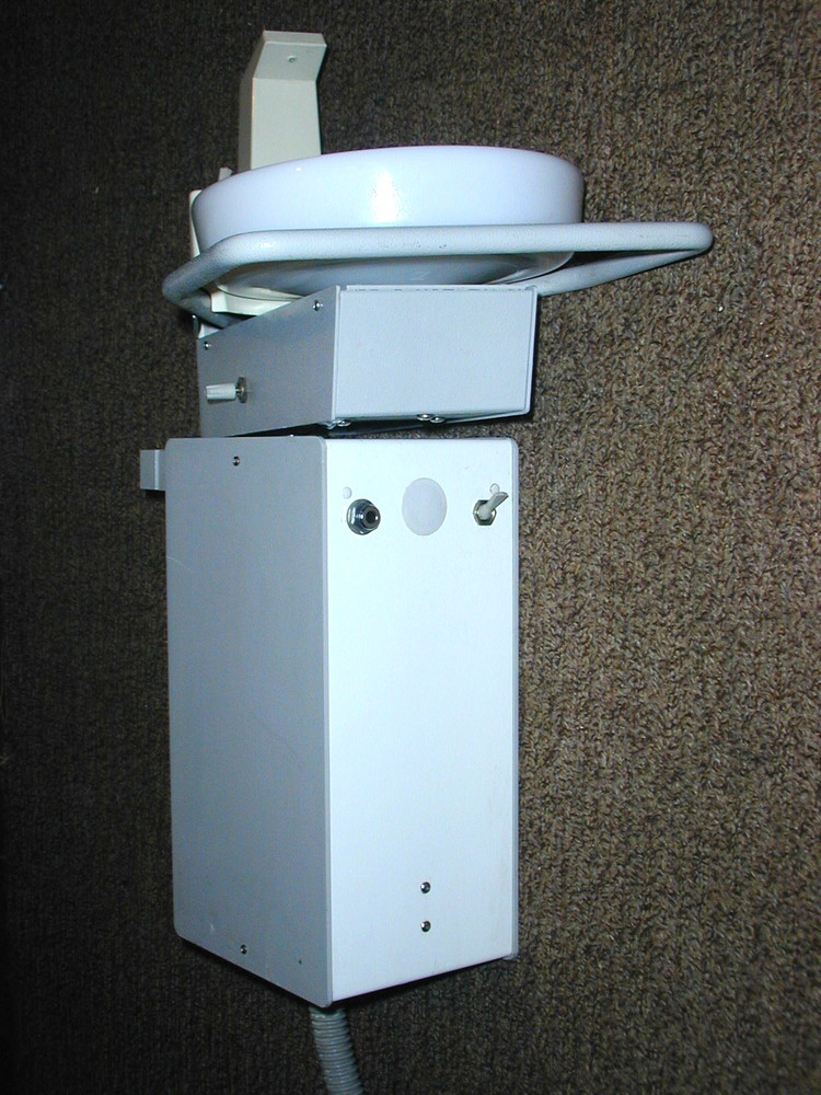 Dentech Post Mounted Cuspidor for Dental Unit Excellent