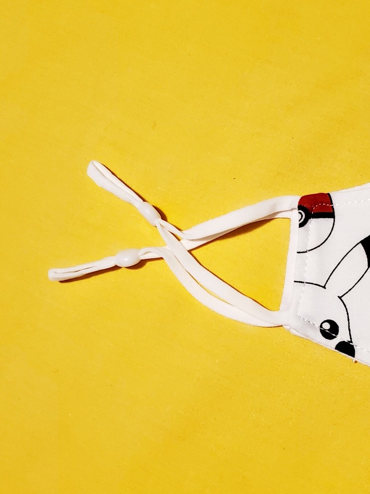 Kids Pikachu Adjustable Face Mask